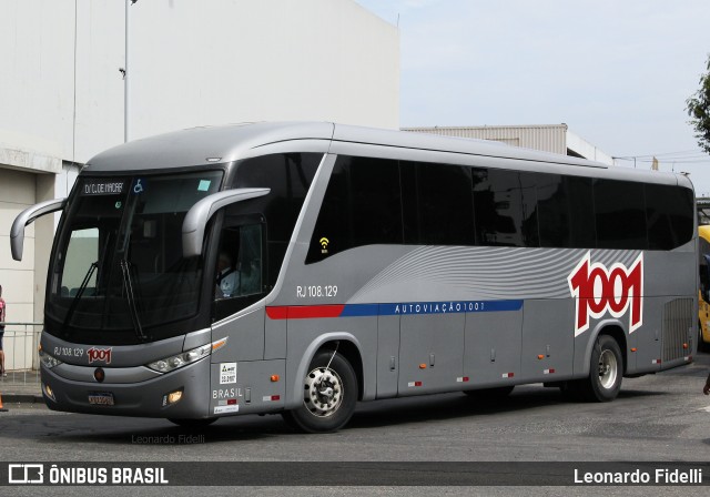 Auto Viação 1001 RJ 108.129 na cidade de Rio de Janeiro, Rio de Janeiro, Brasil, por Leonardo Fidelli. ID da foto: 11024898.