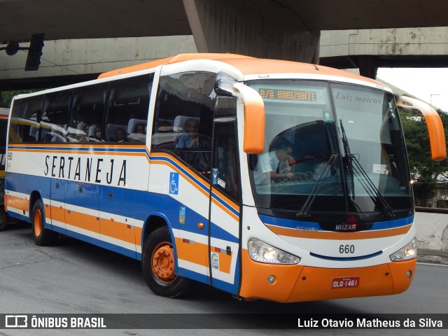 Viação Sertaneja 660 na cidade de Belo Horizonte, Minas Gerais, Brasil, por Luiz Otavio Matheus da Silva. Número da foto: #11082229.