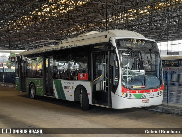 Next Mobilidade - ABC Sistema de Transporte 7202 na cidade de Santo André, São Paulo, Brasil, por Gabriel Brunhara. Número da foto: #11081284.