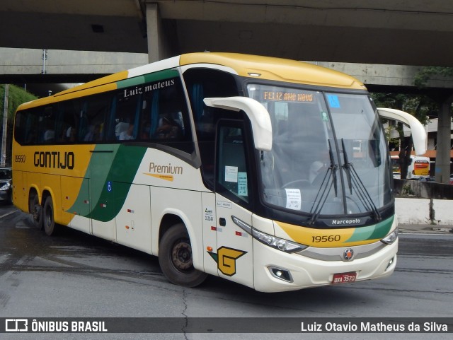 Empresa Gontijo de Transportes 19560 na cidade de Belo Horizonte, Minas Gerais, Brasil, por Luiz Otavio Matheus da Silva. ID da foto: 11082216.