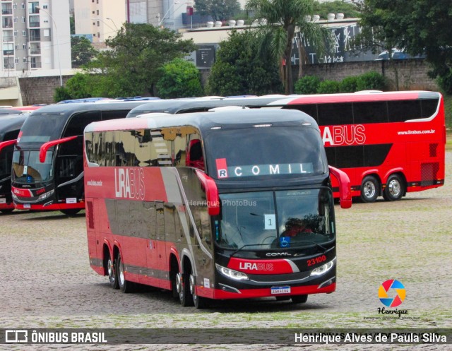 Lirabus 23100 na cidade de Campinas, São Paulo, Brasil, por Henrique Alves de Paula Silva. Número da foto: #11082276.