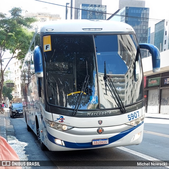 AS Service 5907 na cidade de São Paulo, São Paulo, Brasil, por Michel Nowacki. Número da foto: #11083451.