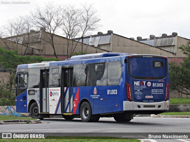 Next Mobilidade - ABC Sistema de Transporte 81.003 na cidade de São Bernardo do Campo, São Paulo, Brasil, por Bruno Nascimento. Número da foto: #11081546.