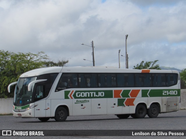 Empresa Gontijo de Transportes 21410 na cidade de Caruaru, Pernambuco, Brasil, por Lenilson da Silva Pessoa. Número da foto: #11082662.