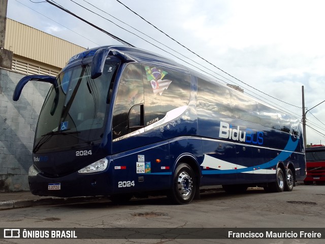 Bidubus Transportadora Turística 2024 na cidade de São Paulo, São Paulo, Brasil, por Francisco Mauricio Freire. ID da foto: 11083379.