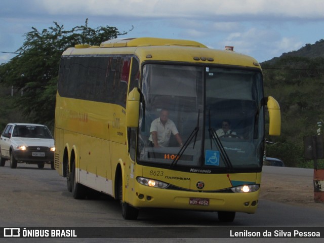 Viação Itapemirim 8623 na cidade de Taquaritinga do Norte, Pernambuco, Brasil, por Lenilson da Silva Pessoa. ID da foto: 11082594.