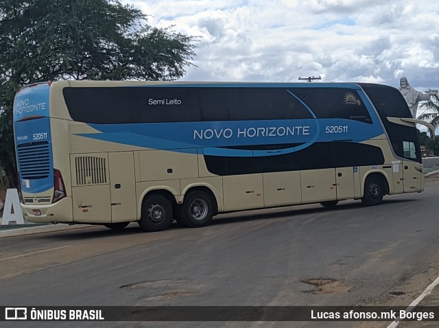 Viação Novo Horizonte 520511 na cidade de Espinosa, Minas Gerais, Brasil, por Lucas afonso.mk Borges. Número da foto: #11082694.