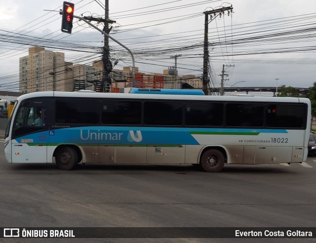 Unimar Transportes 18022 na cidade de Cariacica, Espírito Santo, Brasil, por Everton Costa Goltara. Número da foto: #11080985.