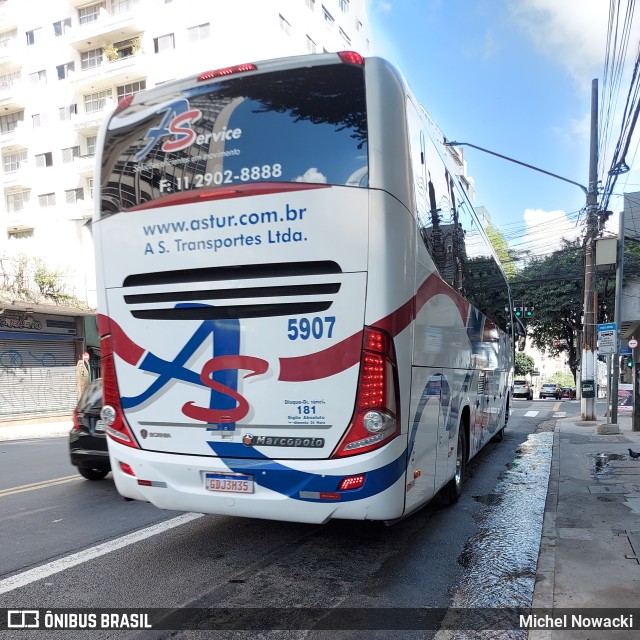 AS Service 5907 na cidade de São Paulo, São Paulo, Brasil, por Michel Nowacki. Número da foto: #11083460.