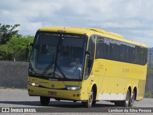 Viação Itapemirim 8877 na cidade de Caruaru, Pernambuco, Brasil, por Lenilson da Silva Pessoa. ID da foto: 11082688.