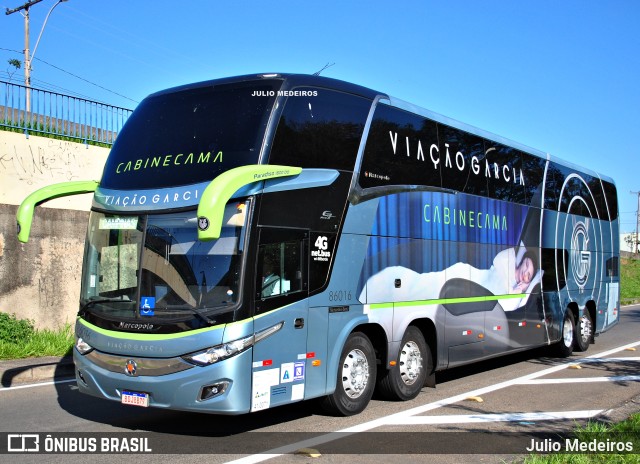 Viação Garcia 86016 na cidade de Campinas, São Paulo, Brasil, por Julio Medeiros. Número da foto: #11082580.