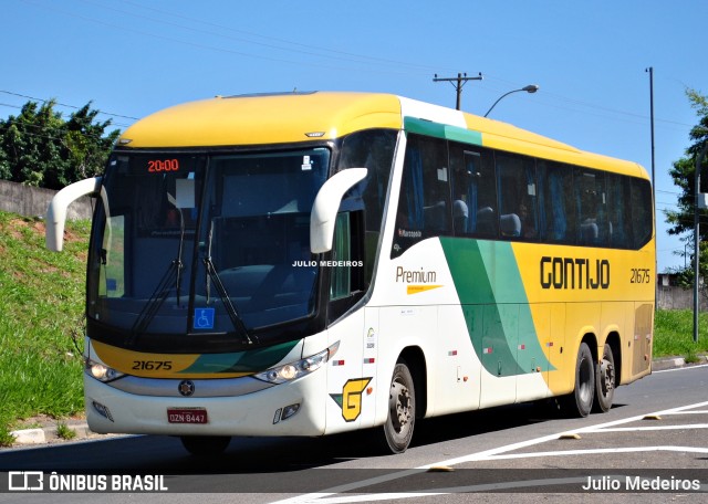 Empresa Gontijo de Transportes 21675 na cidade de Campinas, São Paulo, Brasil, por Julio Medeiros. ID da foto: 11081498.