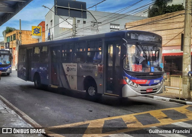 Auto Viação Urubupungá 20.600 na cidade de Santana de Parnaíba, São Paulo, Brasil, por Guilherme Francini. ID da foto: 11083559.