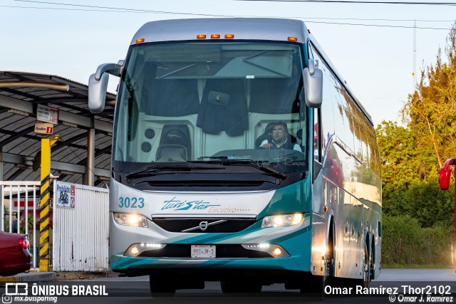 Turistar 3023 na cidade de Puebla, Puebla, México, por Omar Ramírez Thor2102. Número da foto: #11082130.