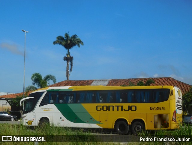 Empresa Gontijo de Transportes 18355 na cidade de Escada, Pernambuco, Brasil, por Pedro Francisco Junior. Número da foto: #11083829.