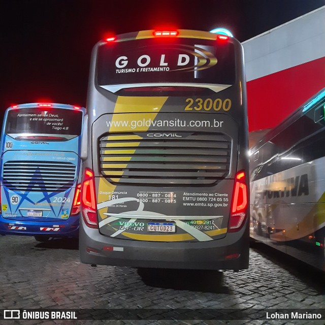 Gold Turismo e Fretamento 23000 na cidade de Pariquera-Açu, São Paulo, Brasil, por Lohan Mariano. Número da foto: #11081007.