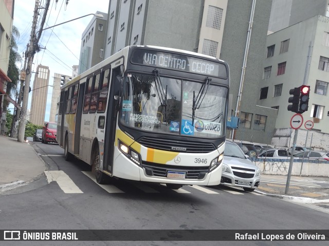 Viação Campo dos Ouros 3946 na cidade de Guarulhos, São Paulo, Brasil, por Rafael Lopes de Oliveira. Número da foto: #11104597.