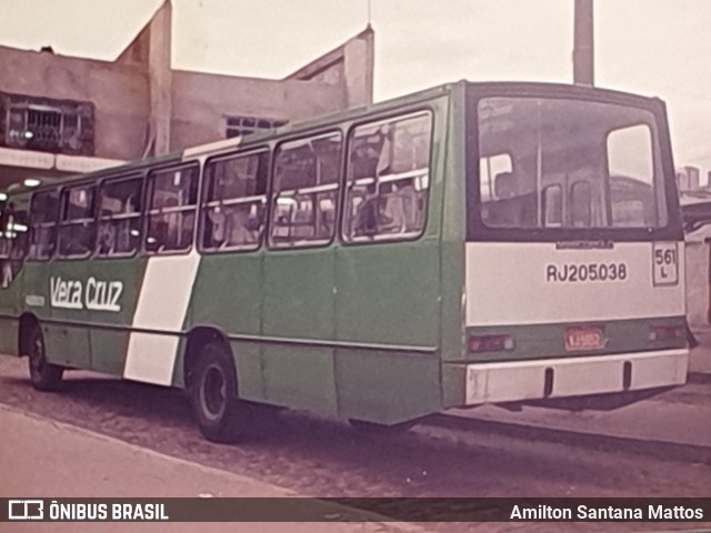 Viação Vera Cruz RJ 205.038 na cidade de Duque de Caxias, Rio de Janeiro, Brasil, por Amilton Santana Mattos. Número da foto: #11104242.