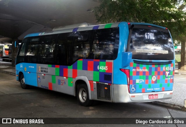 Viação Paratodos > São Jorge > Metropolitana São Paulo > Mobibrasil 6 4845 na cidade de São Paulo, São Paulo, Brasil, por Diego Cardoso da Silva. Número da foto: #11105946.