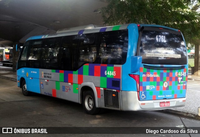 Viação Paratodos > São Jorge > Metropolitana São Paulo > Mobibrasil 6 4845 na cidade de São Paulo, São Paulo, Brasil, por Diego Cardoso da Silva. ID da foto: 11105946.