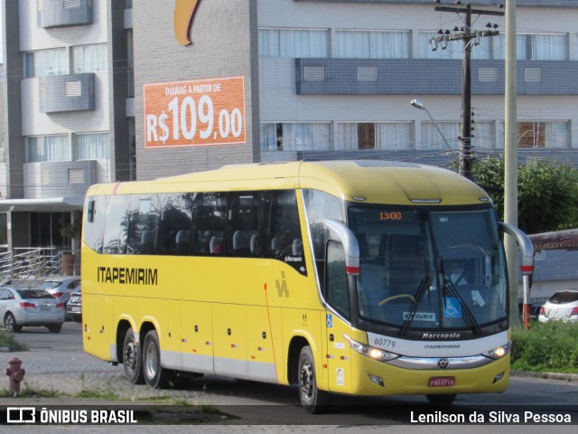 Viação Itapemirim 60779 na cidade de Caruaru, Pernambuco, Brasil, por Lenilson da Silva Pessoa. ID da foto: 11105899.