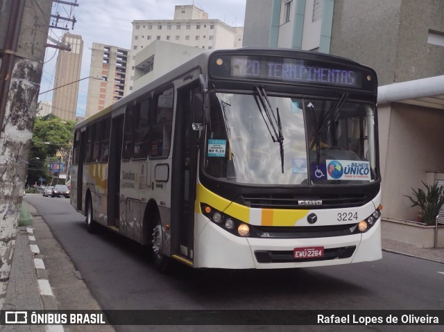 Viação Campo dos Ouros 3224 na cidade de Guarulhos, São Paulo, Brasil, por Rafael Lopes de Oliveira. Número da foto: #11104604.