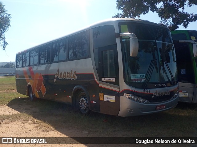 Viação Avante 10510 na cidade de Atibaia, São Paulo, Brasil, por Douglas Nelson de Oliveira. ID da foto: 11104254.