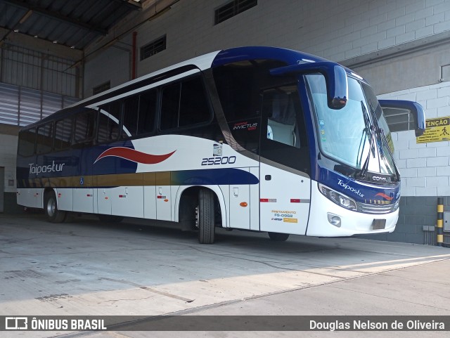 Taipastur Transportes Turísticos 25200 na cidade de Várzea Paulista, São Paulo, Brasil, por Douglas Nelson de Oliveira. Número da foto: #11105577.