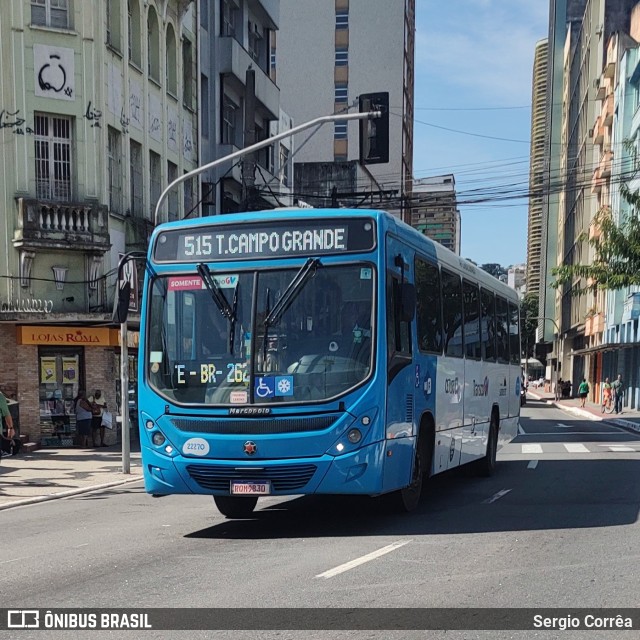 Nova Transporte 22270 na cidade de Vitória, Espírito Santo, Brasil, por Sergio Corrêa. Número da foto: #11104226.