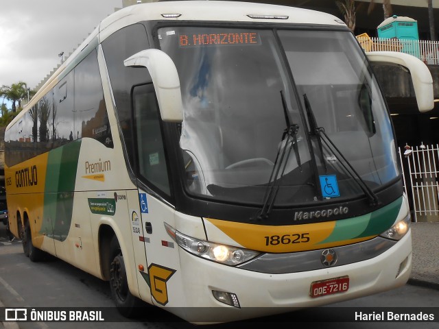 Empresa Gontijo de Transportes 18625 na cidade de Belo Horizonte, Minas Gerais, Brasil, por Hariel Bernades. ID da foto: 11103985.