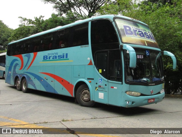 Trans Brasil > TCB - Transporte Coletivo Brasil 2304 na cidade de São Paulo, São Paulo, Brasil, por Diego  Alarcon. ID da foto: 11110171.