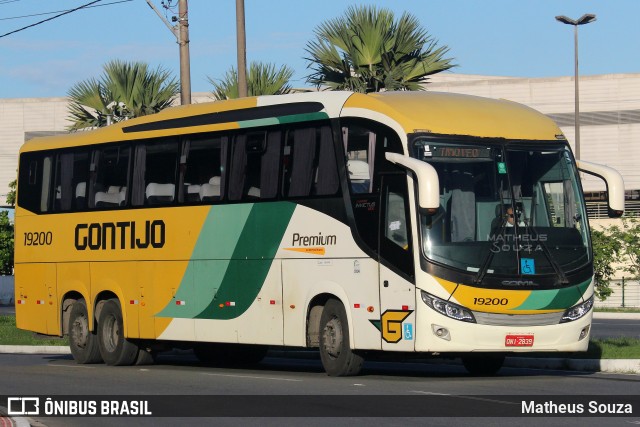 Empresa Gontijo de Transportes 19200 na cidade de Vitória, Espírito Santo, Brasil, por Matheus Souza. Número da foto: #11109981.
