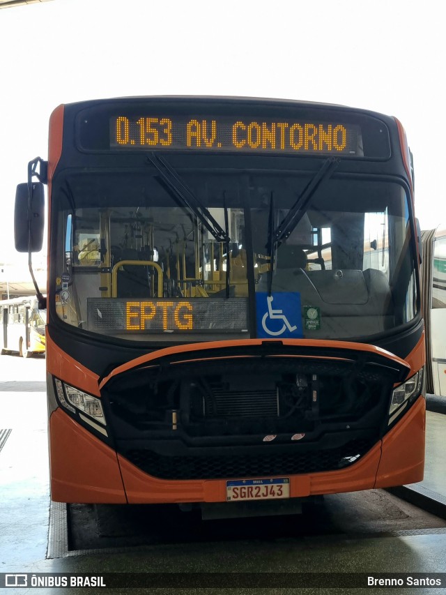 Auto Viação Marechal Brasília 445410 na cidade de Brasília, Distrito Federal, Brasil, por Brenno Santos. Número da foto: #11107366.