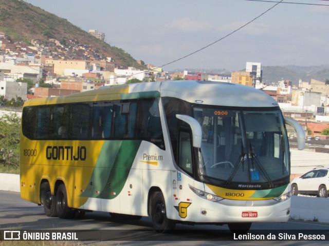 Empresa Gontijo de Transportes 18000 na cidade de Caruaru, Pernambuco, Brasil, por Lenilson da Silva Pessoa. ID da foto: 11109605.