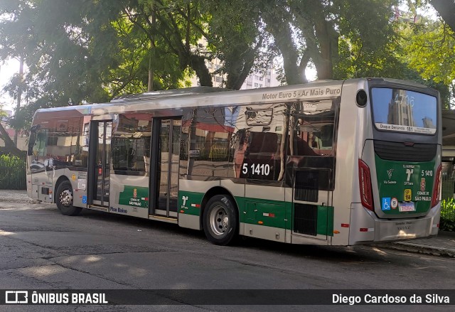 Via Sudeste Transportes S.A. 5 1410 na cidade de São Paulo, São Paulo, Brasil, por Diego Cardoso da Silva. Número da foto: #11107939.