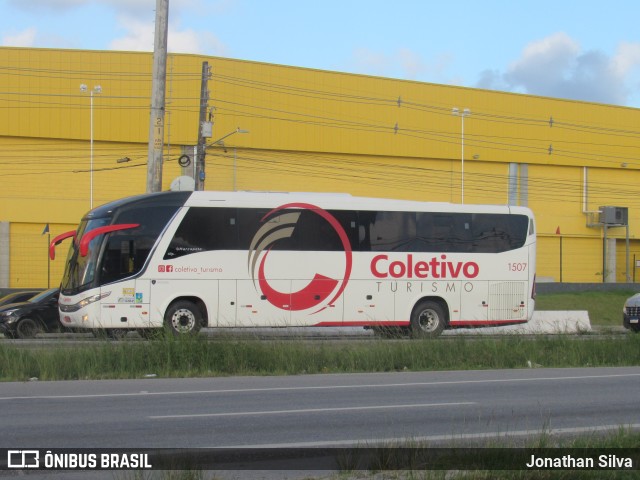 Coletivo Transportes 1507 na cidade de Jaboatão dos Guararapes, Pernambuco, Brasil, por Jonathan Silva. ID da foto: 11107457.