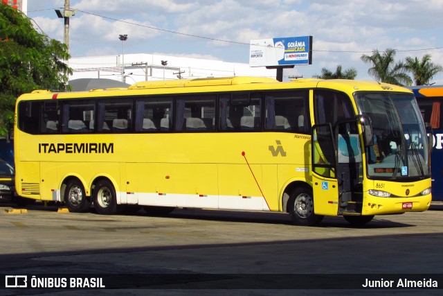 Viação Itapemirim 8651 na cidade de Goiânia, Goiás, Brasil, por Junior Almeida. Número da foto: #11109480.
