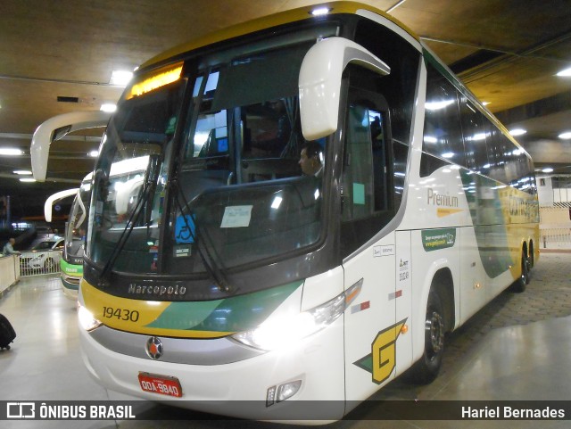 Empresa Gontijo de Transportes 19430 na cidade de Belo Horizonte, Minas Gerais, Brasil, por Hariel Bernades. Número da foto: #11110066.