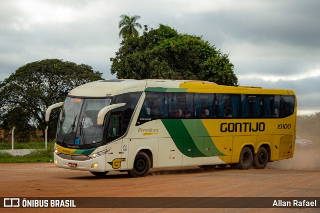 Empresa Gontijo de Transportes 19100 na cidade de Cáceres, Mato Grosso, Brasil, por Allan Rafael. Número da foto: #11109496.