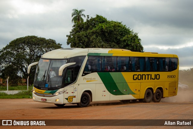 Empresa Gontijo de Transportes 19100 na cidade de Cáceres, Mato Grosso, Brasil, por Allan Rafael. ID da foto: 11109496.