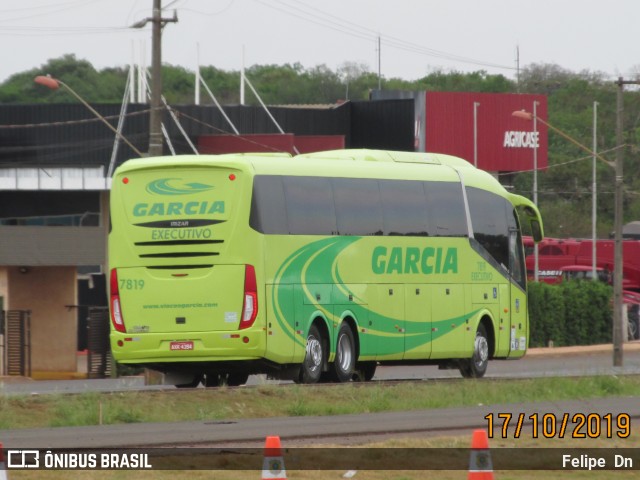 Viação Garcia 7819 na cidade de Toledo, Paraná, Brasil, por Felipe  Dn. Número da foto: #11109486.