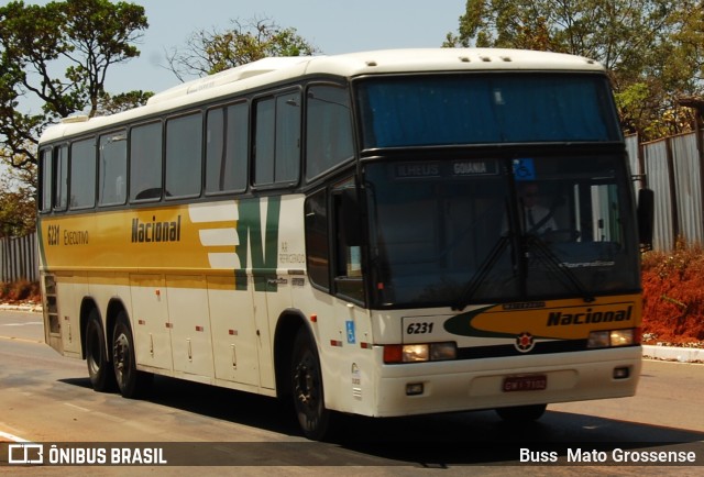 Viação Nacional 6231 na cidade de Brasília, Distrito Federal, Brasil, por Buss Mato Grossense. Número da foto: #11107672.