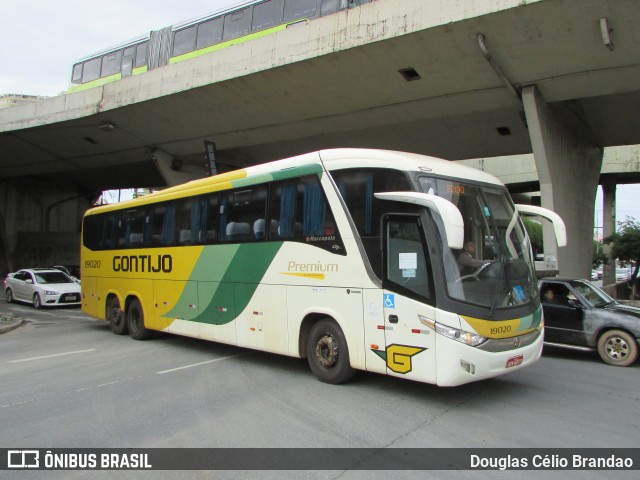 Empresa Gontijo de Transportes 19020 na cidade de Belo Horizonte, Minas Gerais, Brasil, por Douglas Célio Brandao. ID da foto: 11109880.