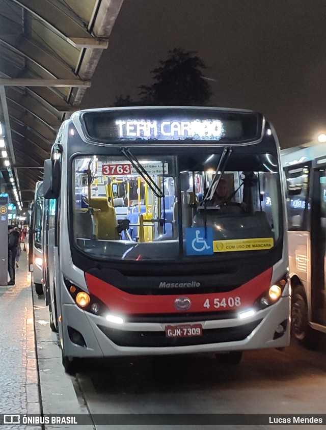 Allibus Transportes 4 5408 na cidade de São Paulo, São Paulo, Brasil, por Lucas Mendes. Número da foto: #11111408.