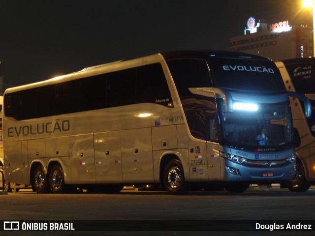 Evolução Transportes e Turismo 2590 na cidade de Goiânia, Goiás, Brasil, por Douglas Andrez. ID da foto: 11111913.