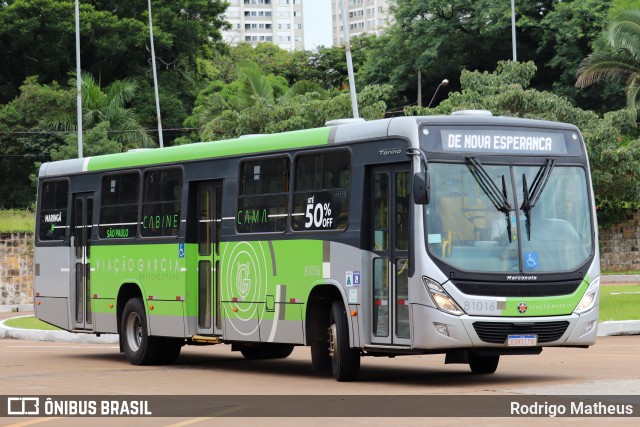 Viação Garcia 81016 na cidade de Maringá, Paraná, Brasil, por Rodrigo Matheus. ID da foto: 11111738.