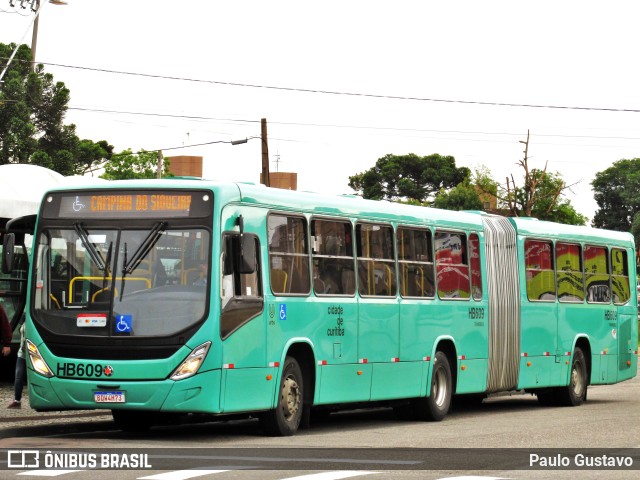 Auto Viação Redentor HB609 na cidade de Curitiba, Paraná, Brasil, por Paulo Gustavo. Número da foto: #11112162.