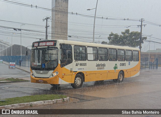Viação Forte AF-96005 na cidade de Belém, Pará, Brasil, por Silas Bahia Monteiro. Número da foto: #11112161.