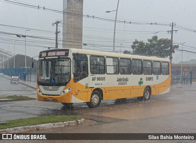 Viação Forte AF-96005 na cidade de Belém, Pará, Brasil, por Silas Bahia Monteiro. ID da foto: 11112161.