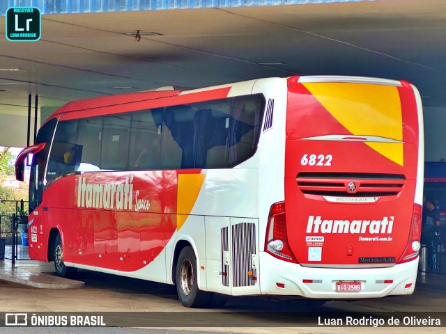 Expresso Itamarati 6822 na cidade de Votuporanga, São Paulo, Brasil, por Luan Rodrigo de Oliveira. ID da foto: 11111179.